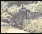 The old Mill Race at Dayett Mill